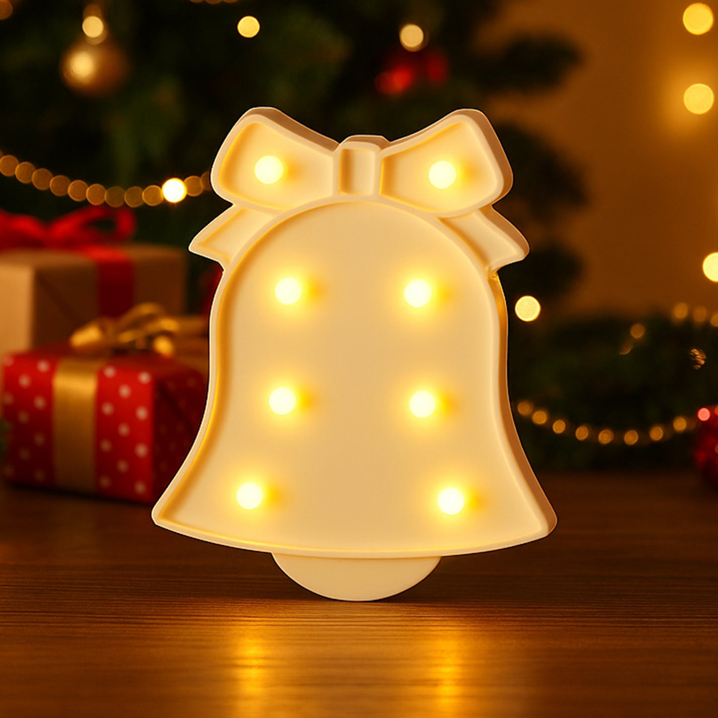 Bell Shaped Led Decorative Night Light (1 Pc)