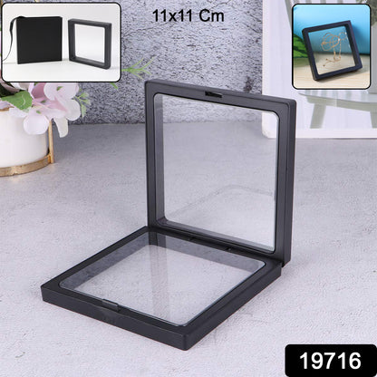 Transparent Jewellery Display Box (11x11 Cm  1 Pc)