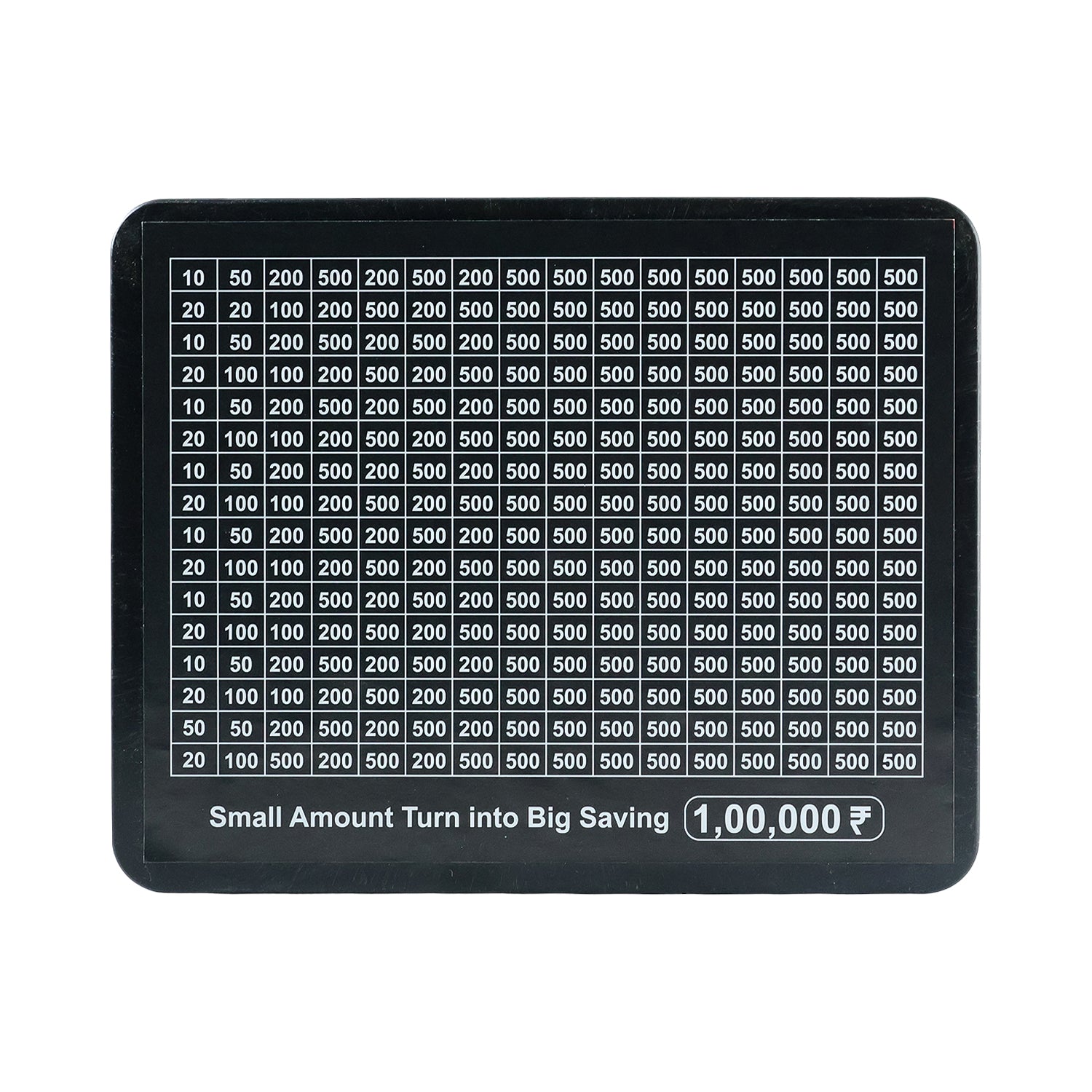 Reusable Savings Tracker Money Box (1 Pc)