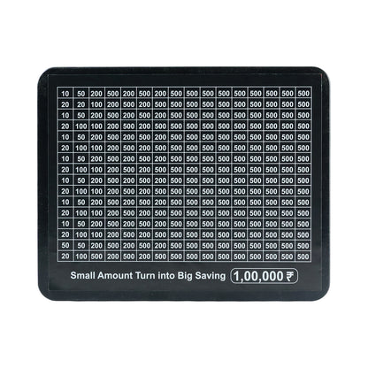 Reusable Savings Tracker Money Box (1 Pc)