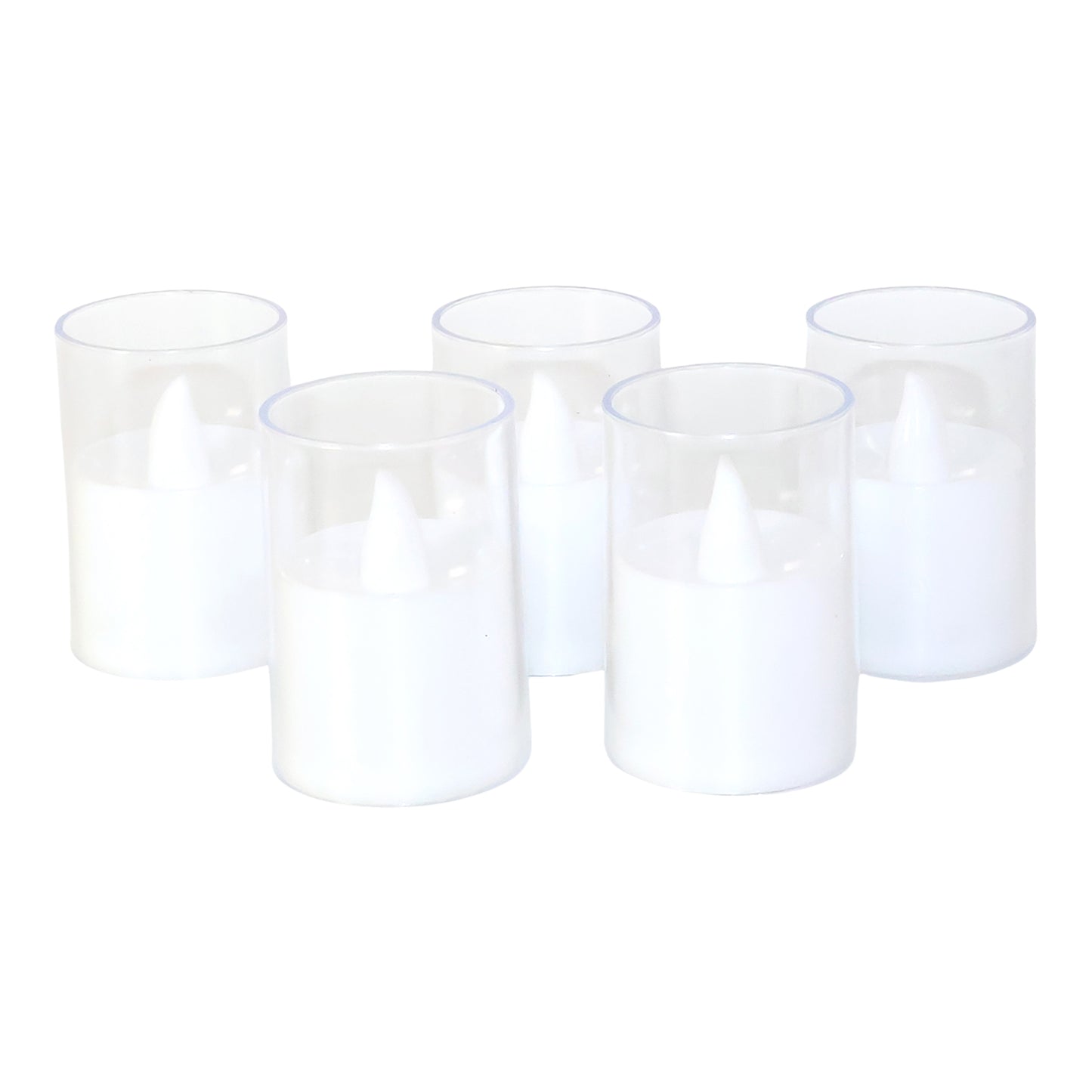 Flameless Led Votive Candles Light - (6 Pc)