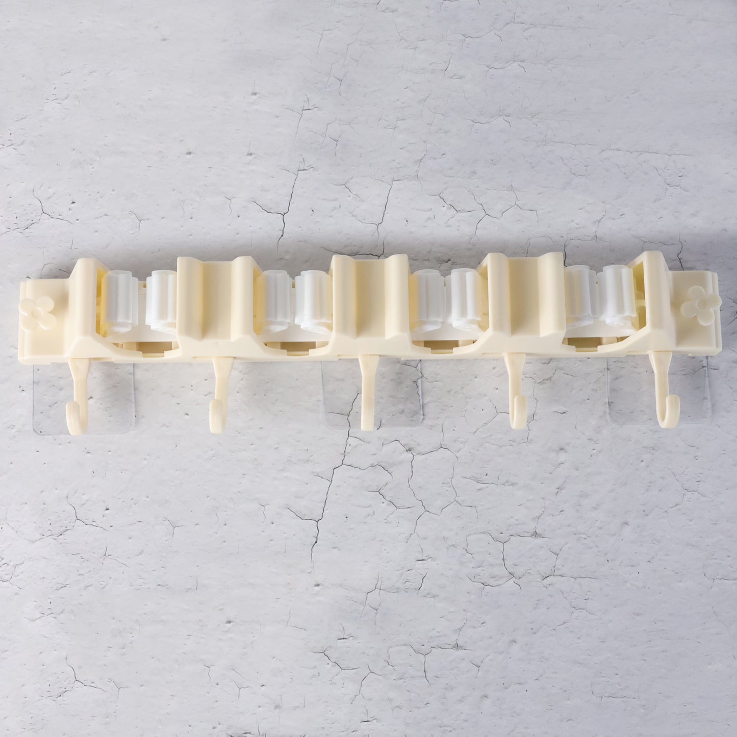 Self-adhesive Wall-mount Broom  Mop Holder Rack