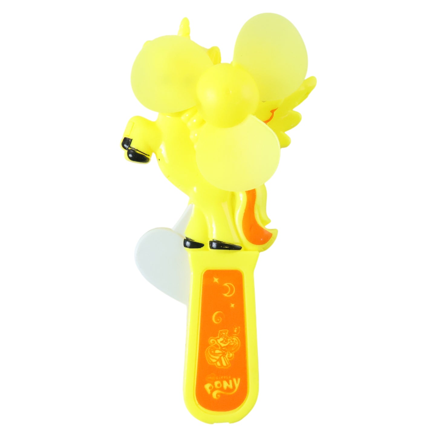 Hand Press Mini Portable Cartoon Fan Toy (1 Pc Mix Color  Design)