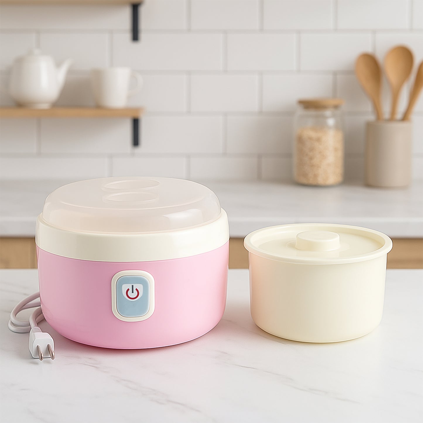 2533 Yogurt Maker Machine Plastic Container Electric Yogurt Maker