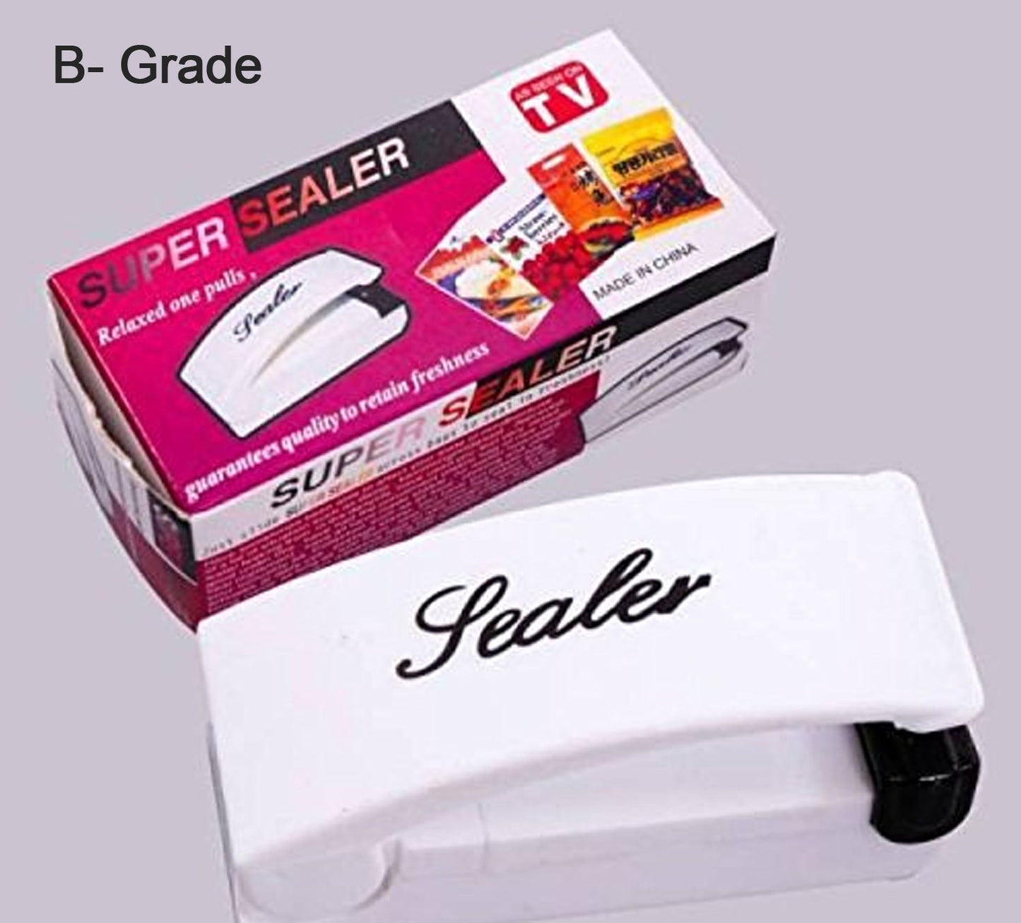 B Grade Multifunctional Household Mini Portable Super Sealer (1 Pc)