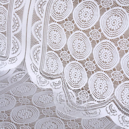 Lace-design Sofa Protector Runner - (1 Pc  132x28 Inch)