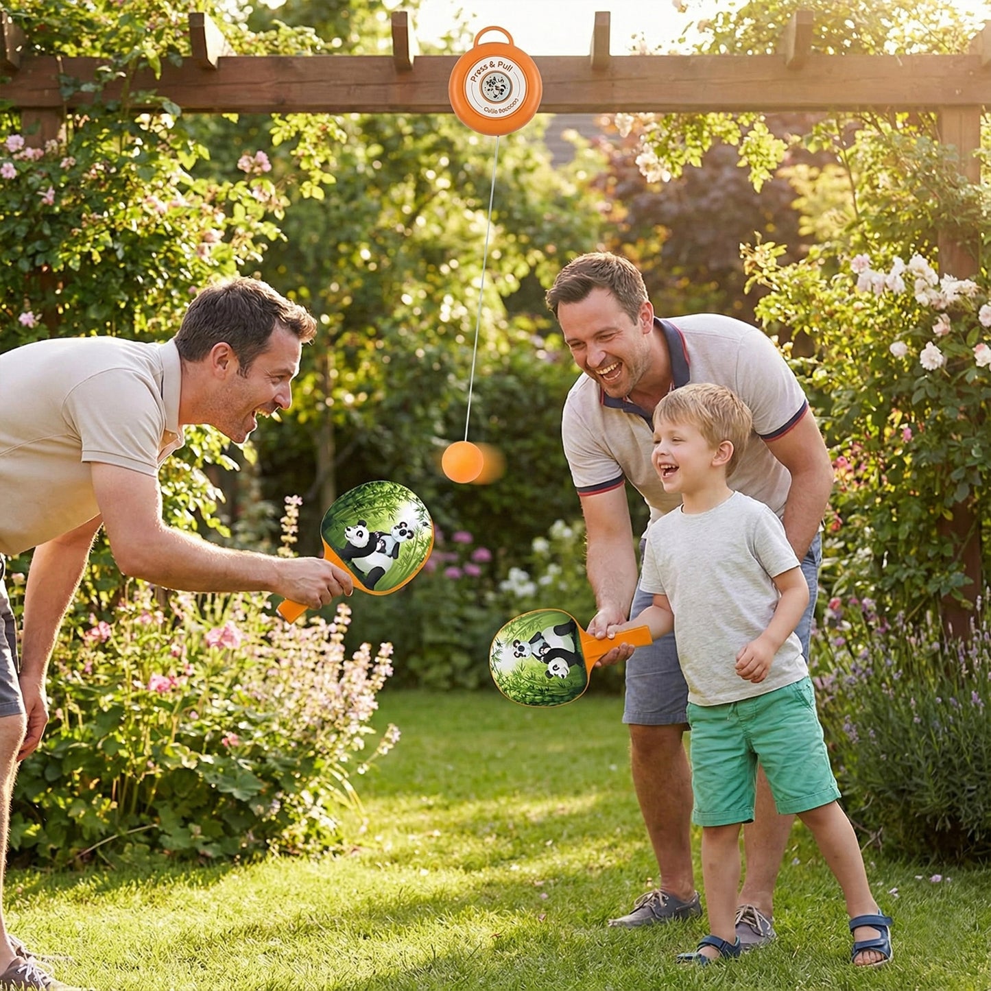 Hanging Table Tennis Trainer Set For Kids (1 Set)