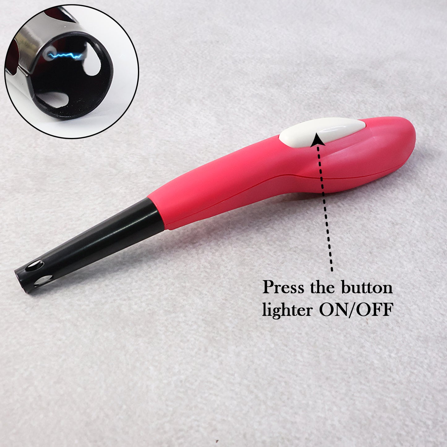 Battery Operated Kitchen Gas Lighter With Long Handle (1 Pc)