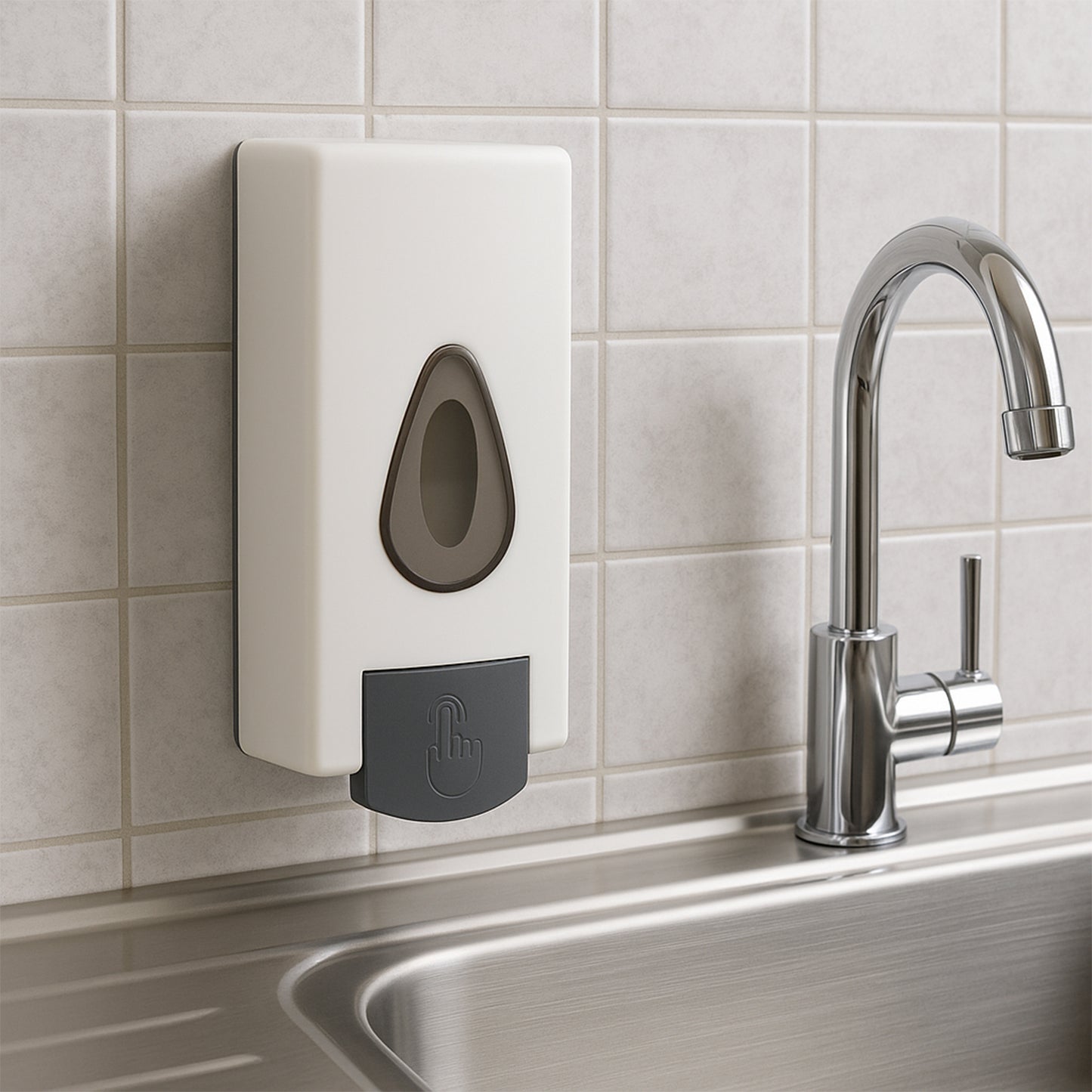Wall Mounted Liquid Soap Dispenser (1 Pc)