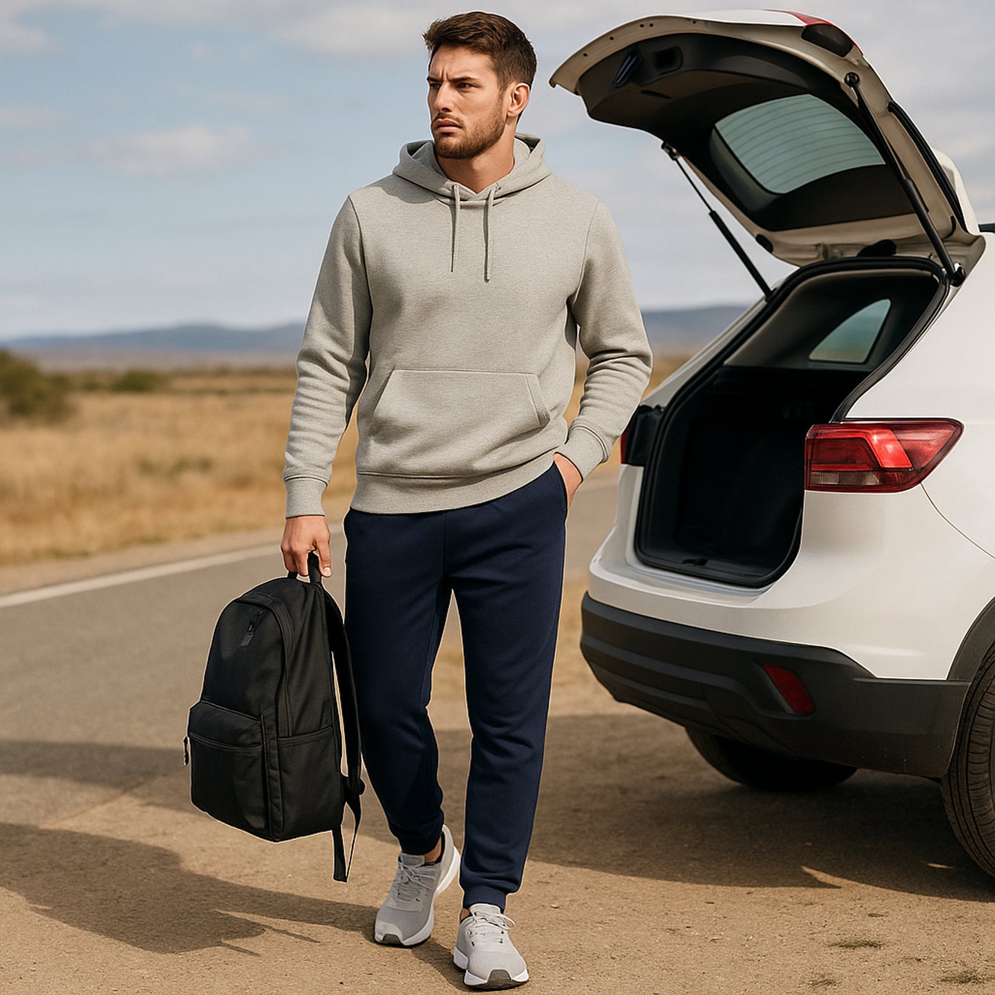 Premium Comfort Fit Mens Track Pant (Size Small)