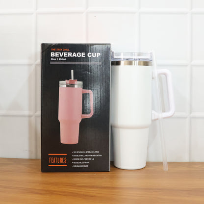 Premium Stainless Steel Vacuum Insulated Travel Mug  (890ml  1 Pc)