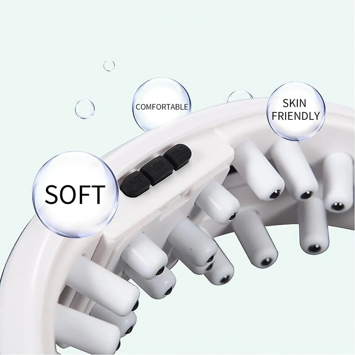 Electric Eye Massager With Adjustable Elastic Band (1 Pc)