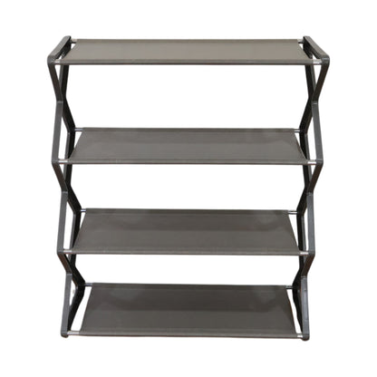 4 Layer Foldable Shoe Rack Organizer (1 Pc)