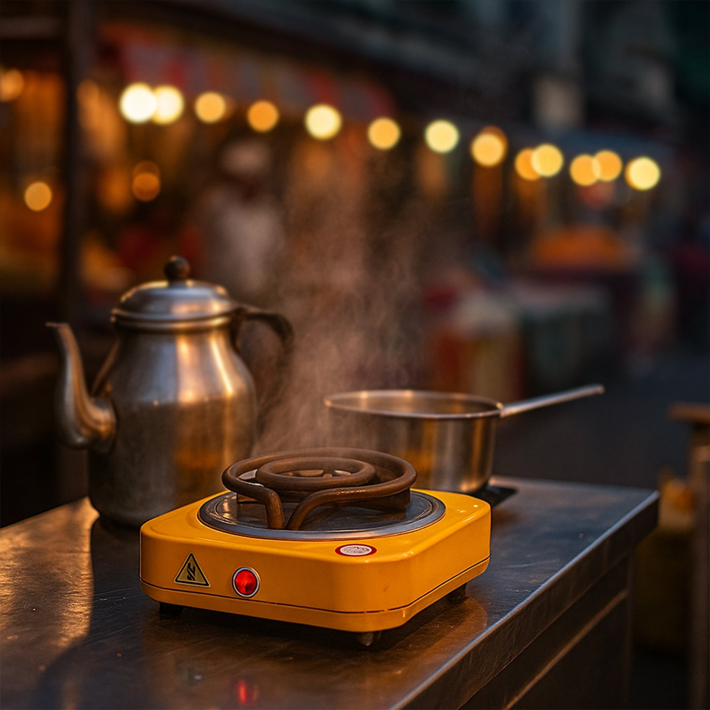 Single-coil Electric Hot Plate - (1 Pc)