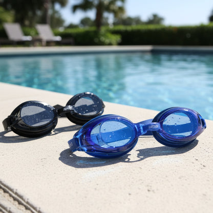 Swimming Goggles Set (2 Pieces Set)