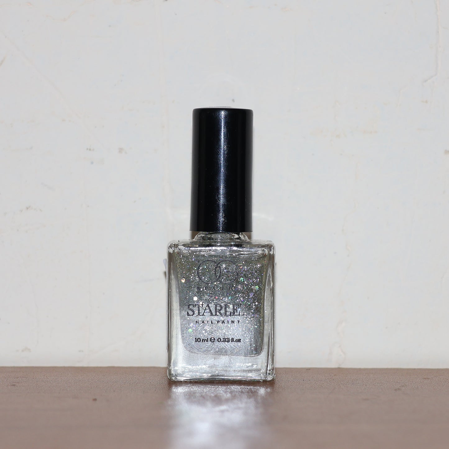 Og Beauty Silver Moonlight Starlet Glitter Nail Paint (10 Ml  1 Pc)