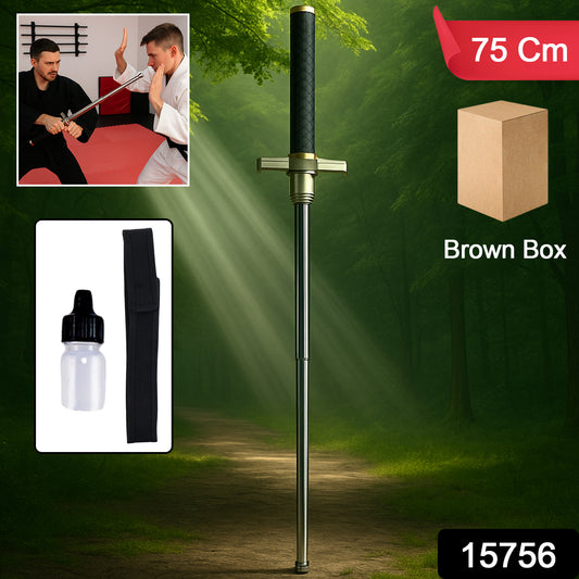 Lightweight Folding Walking Sticks With Nylon Bag Cover (75 Cm)
