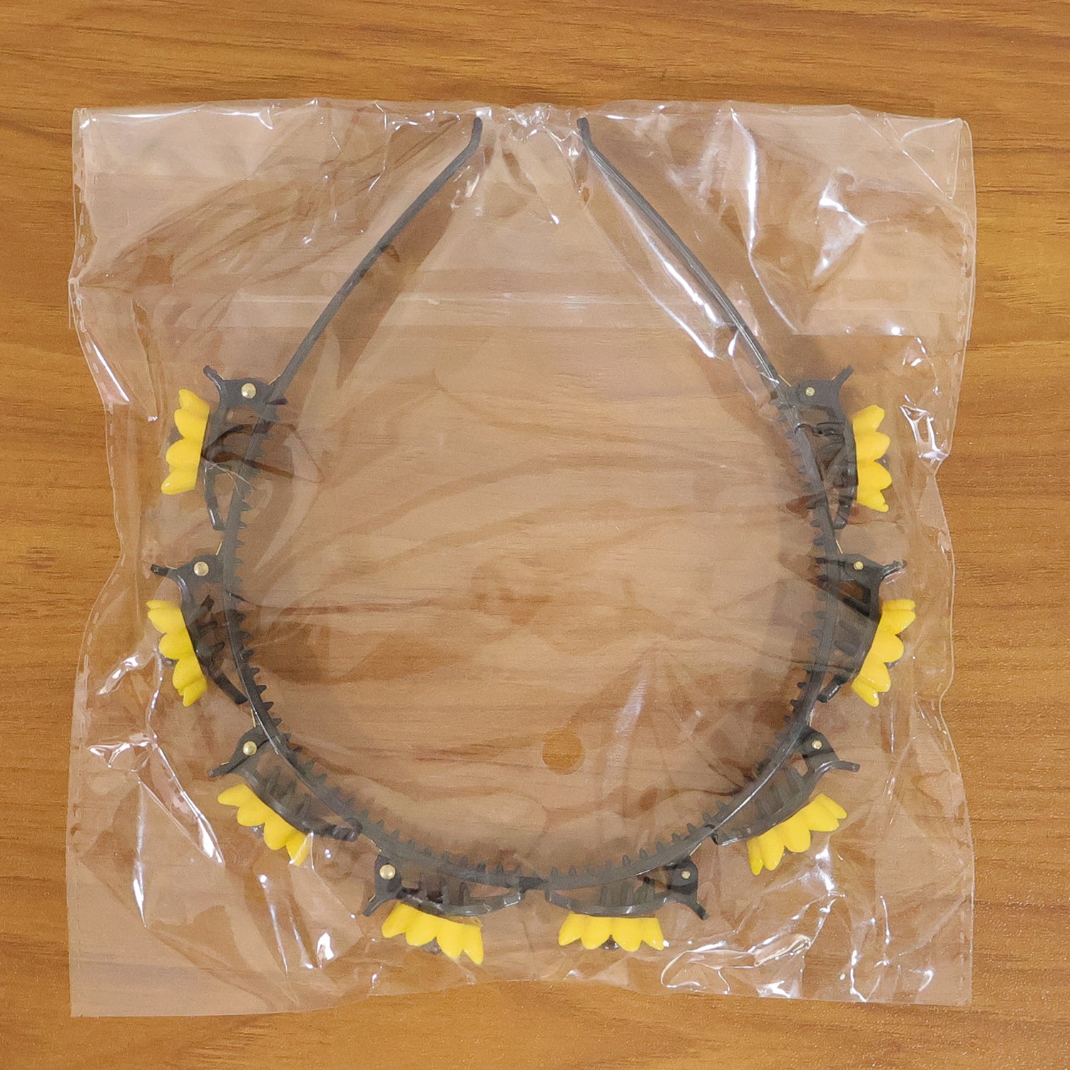 Sunflower Design Floral Clip Hair Band 1 Pc