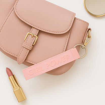 Fabric Ribbon Keychain (1 Pc Mix Color)