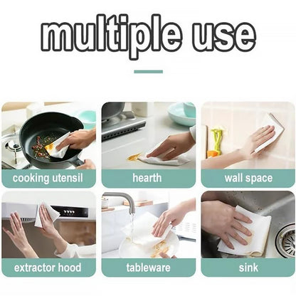 Kitchen Cleaning Wipes  Strong Decontamination Kitchen Wipes  Disposable Kitchen Wet Wipes Household Cloth Towel For Removing Grease Stains And Cleaning Glass (Pack Of 80 Pcs)