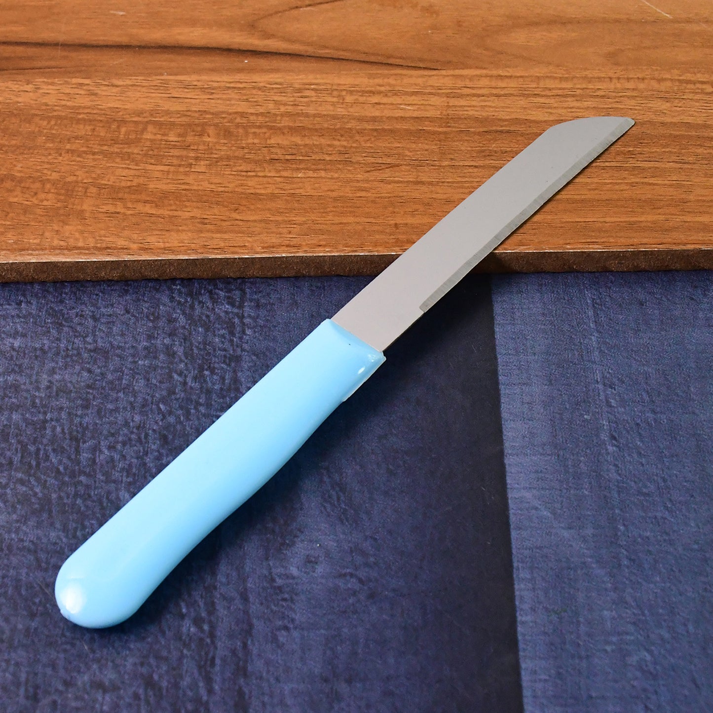 Premium Quality Stainless Steel Handle Plain Knife (10 Pc  1 Set)