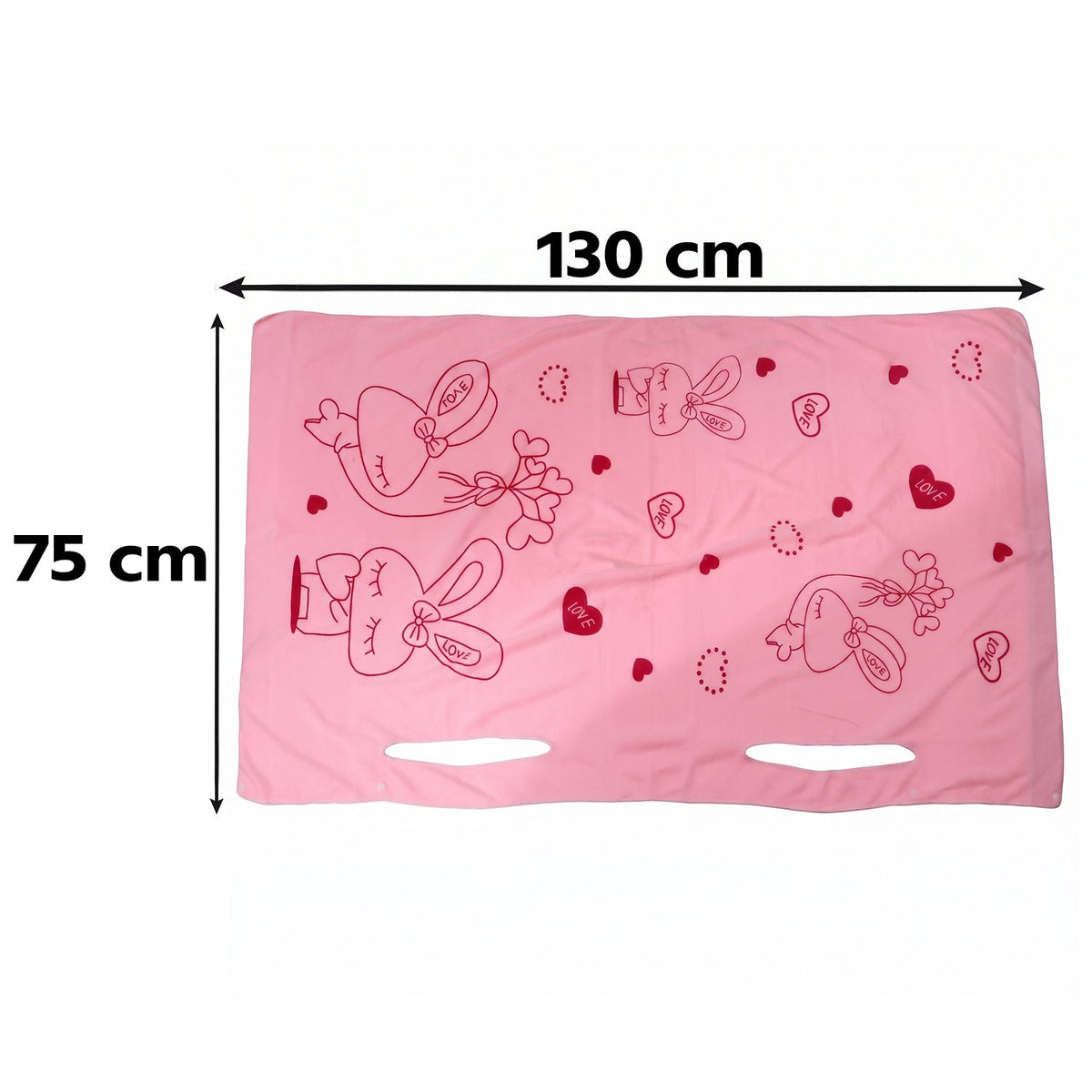 Women Wearable Bath Towel Cute Print Soft Quick Dry Bathroom Wrap (1 Pc)
