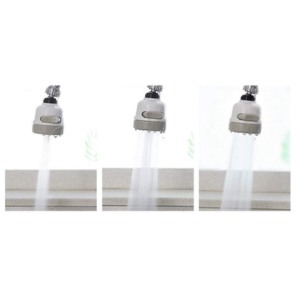 Rotatable Splash Proof 3 Modes Water Saving Nozzle Filter Faucet Sprayer