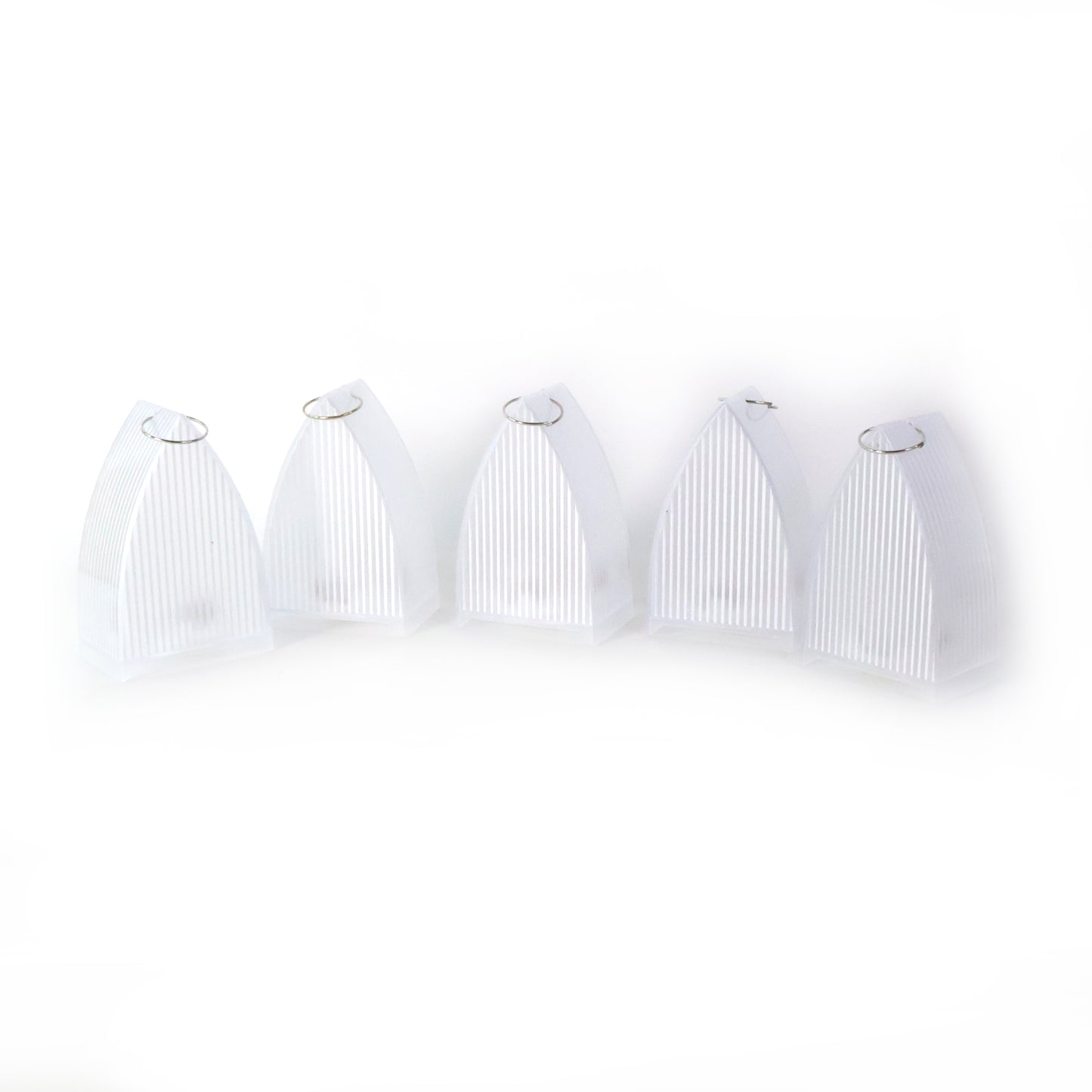 Led Flameless Decorative Lantern Lights - (5 Pc  Set)