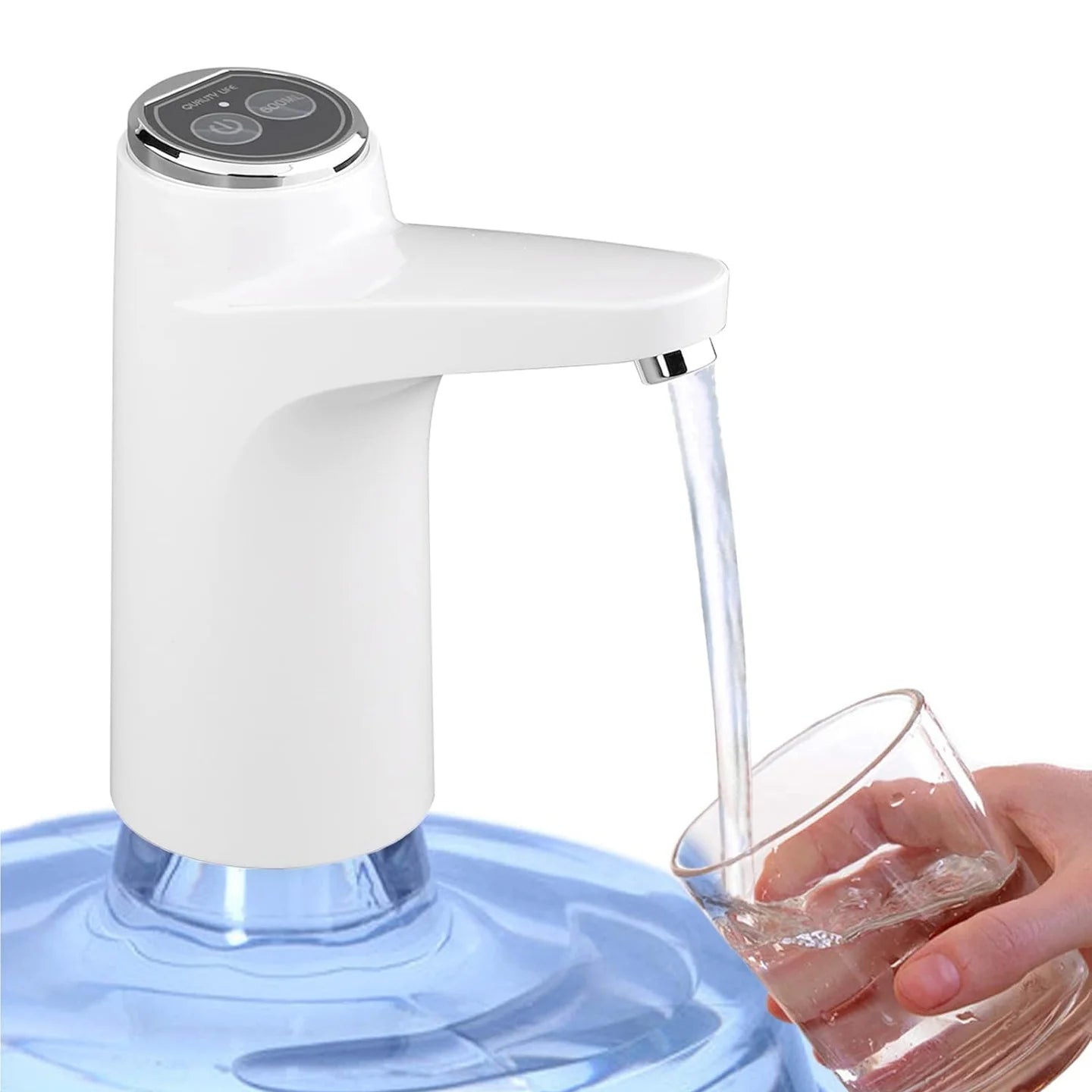 Foldable Water Dispenser Portable Water Bottle Pump Usb Charging Electric Automatic Drinking Pump Portable Drinking Dispenser Pump For Home Kitchen Living Room Office Camping