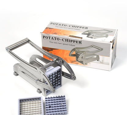 French Fries Potato Chips Strip Cutter Machine With Blade