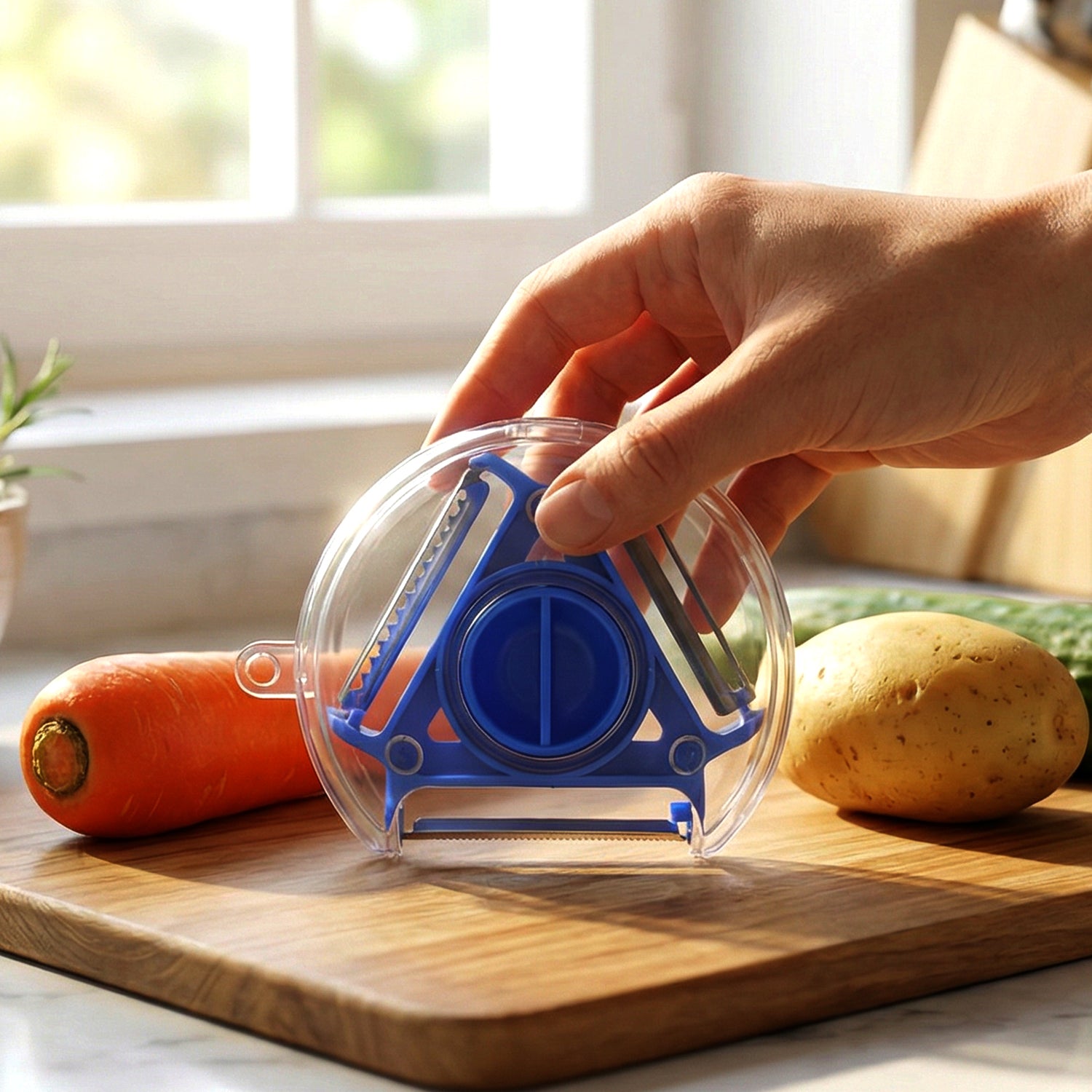 Multi-function 3-in-1 Kitchen Peeler (1 Pc)