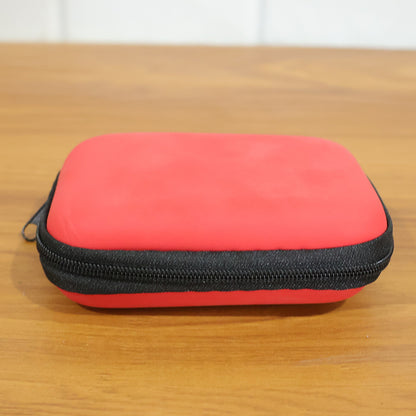 Premium Wired Earphone With Zipper Carry Case Set (1 Set)