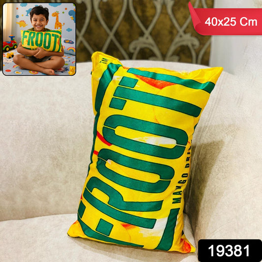 Soft Plush Cartoon Character Kids Pillow Cushion For Baby (40 X 25 Cm  1 Pc)