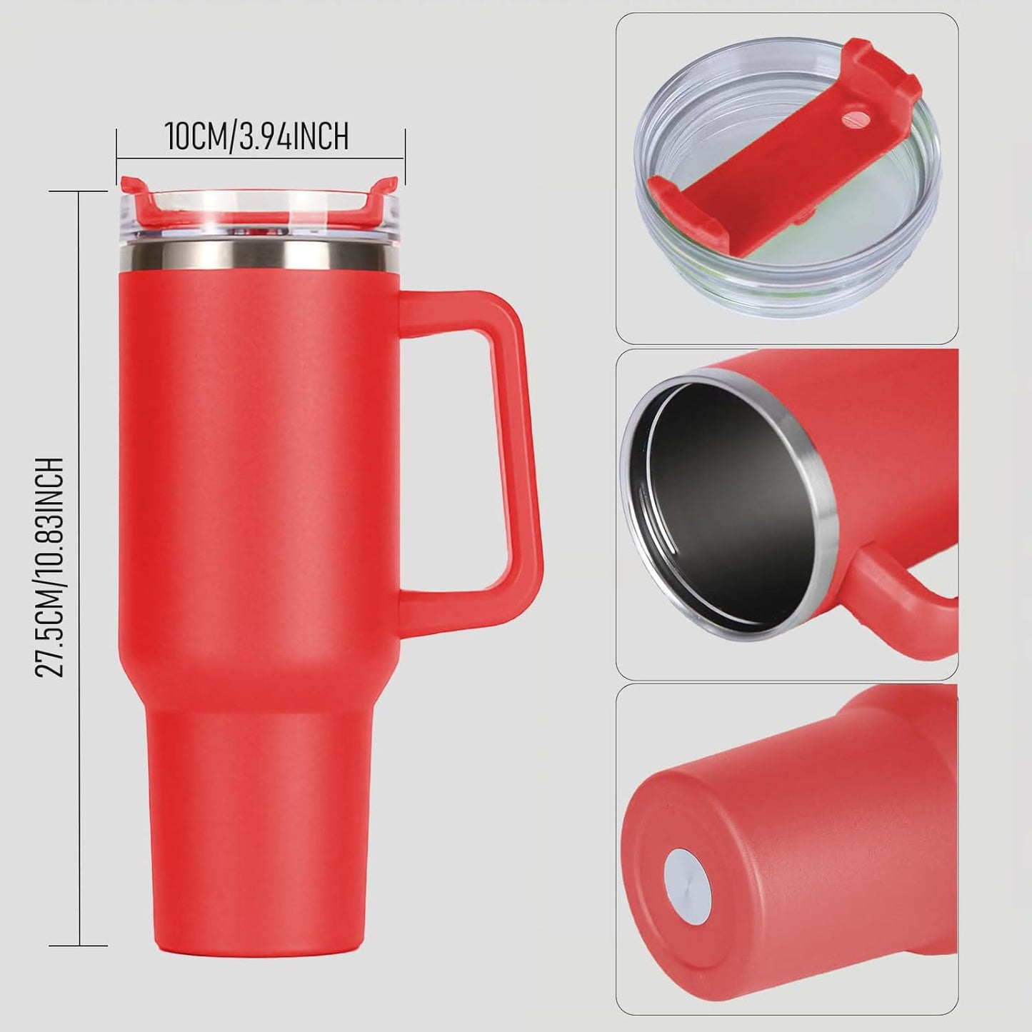 Extra Large Insulated Travel Mug (1200ml - 1 Pc/ Mix color)