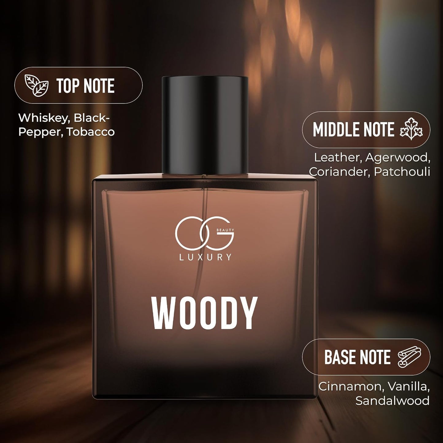 Og Luxury Woody Eau De Parfum (50 Ml  1 Pc)
