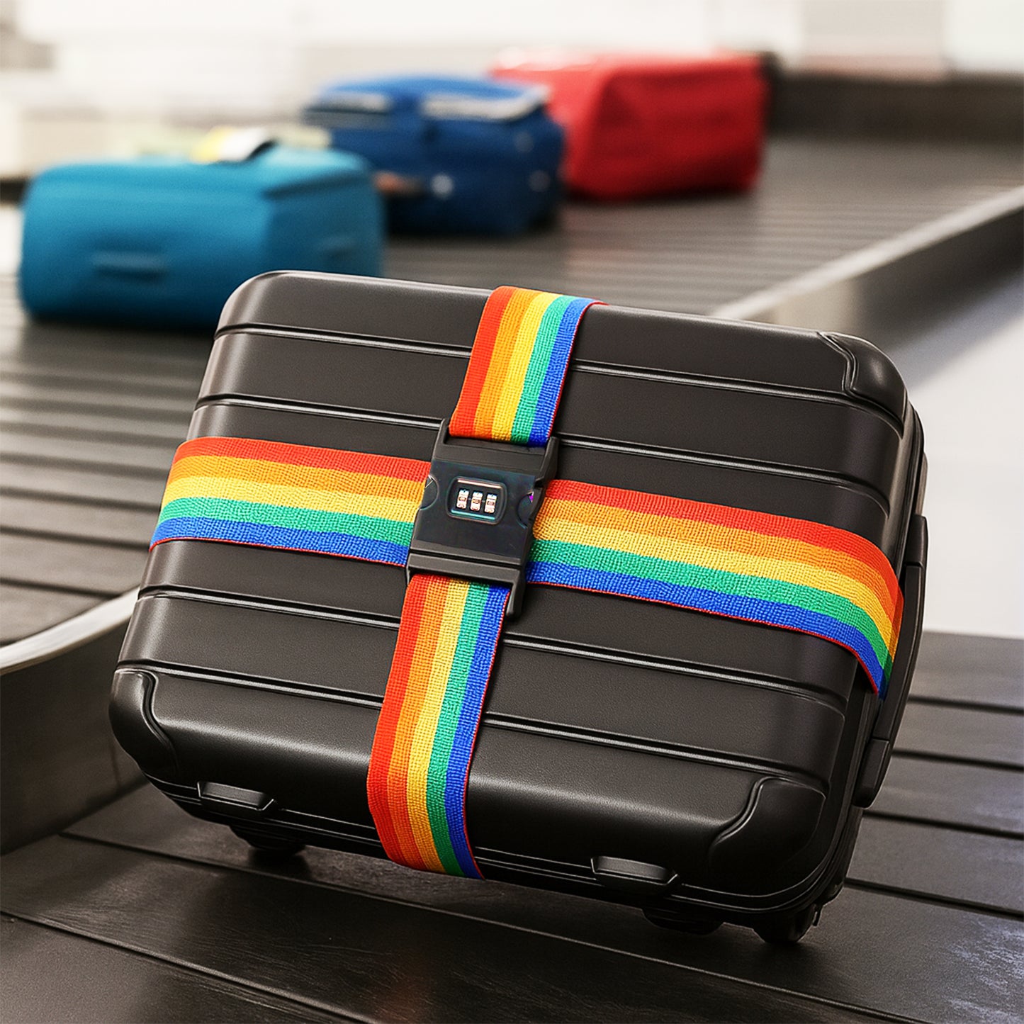 Adjustable Luggage Security Strap - (1 Pc)