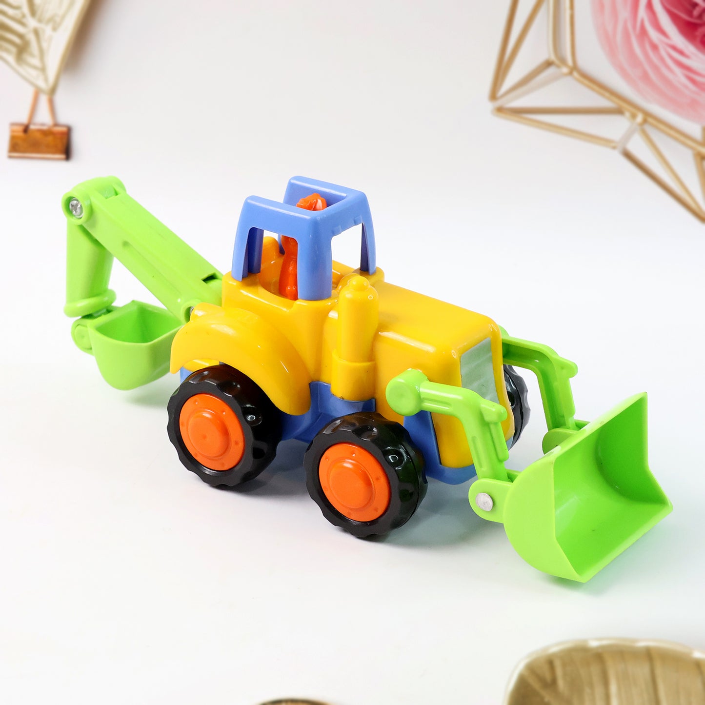 Funwoods Construction Vehicle Toy Set For Kids  (4 Pc)