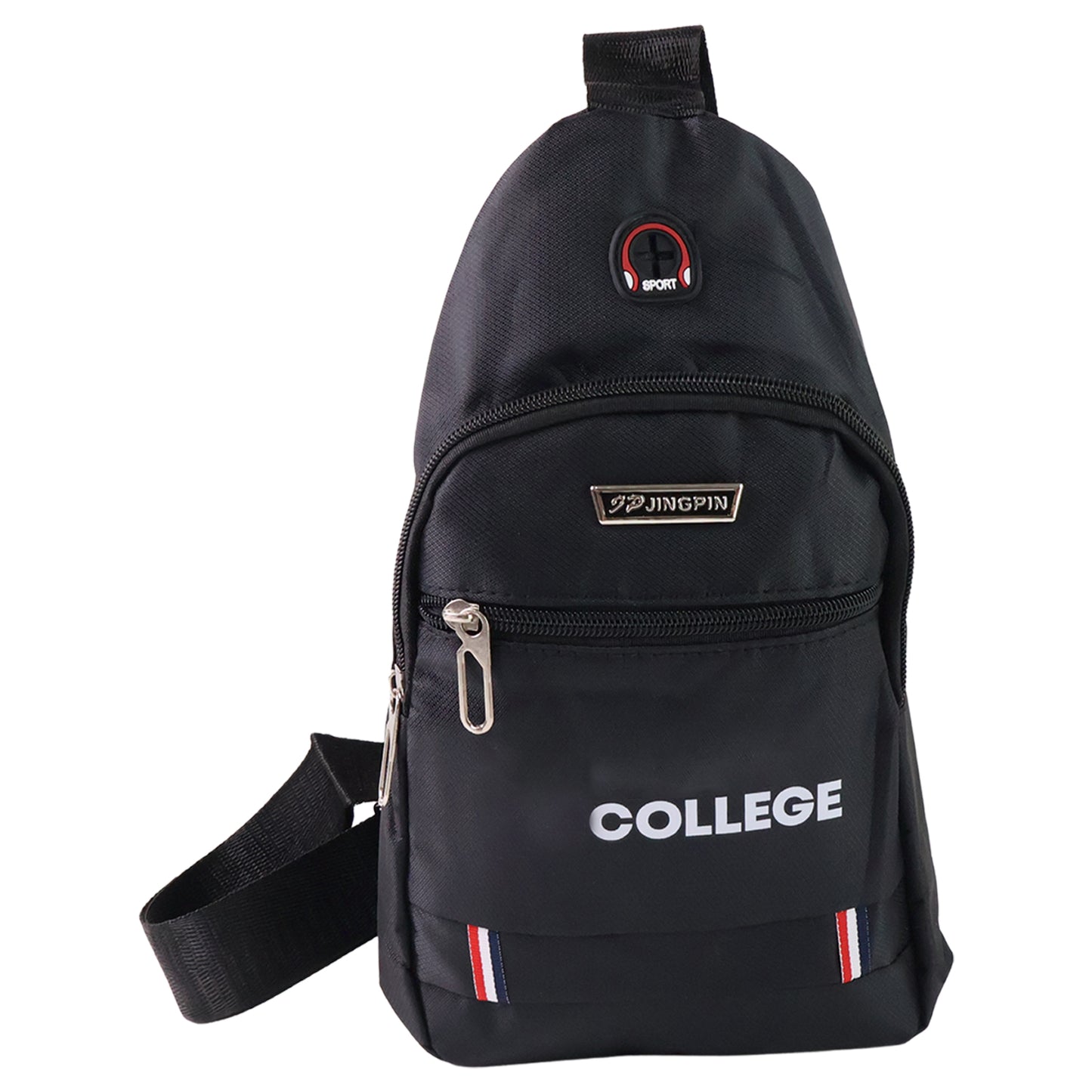 Compact Crossbody College Sling Bag (1 Pc)