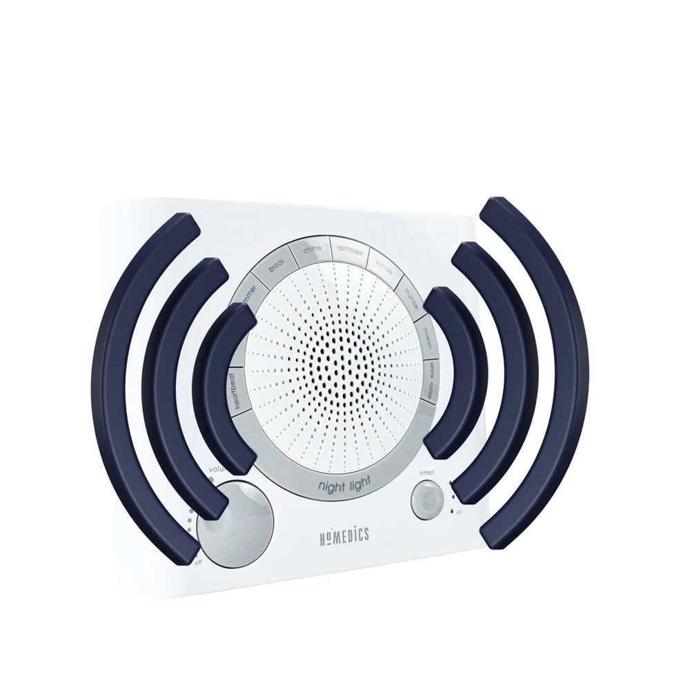 6574 Sleep Therapy Noise Sound Therapy Machine With 8 High-fidelity Soothing Sleeping  Anxiety  Stress Natural Sounds Battery Or Adaptor Charging Options 3 Auto-off Timer Option