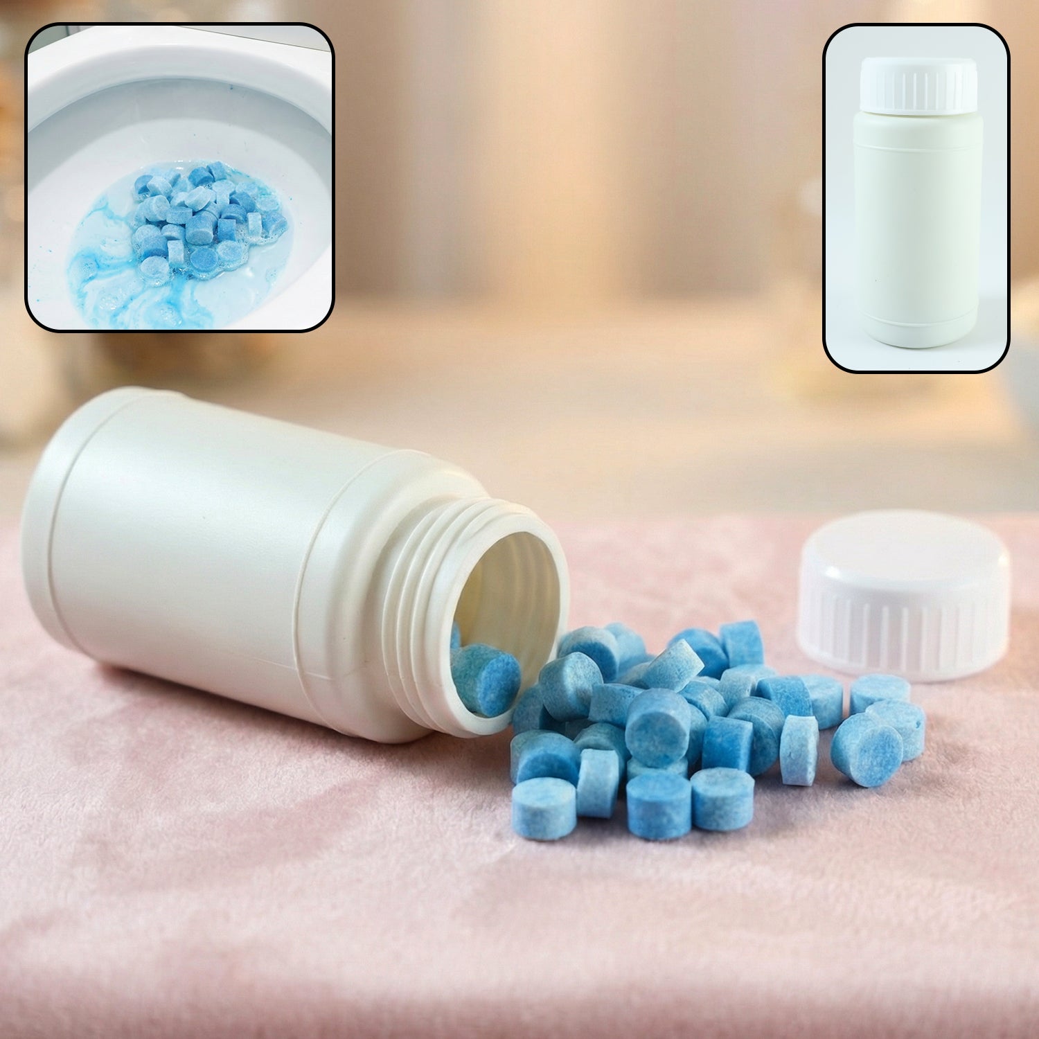 Automatic Toilet Tank Cleaning Tablets (1 Set)