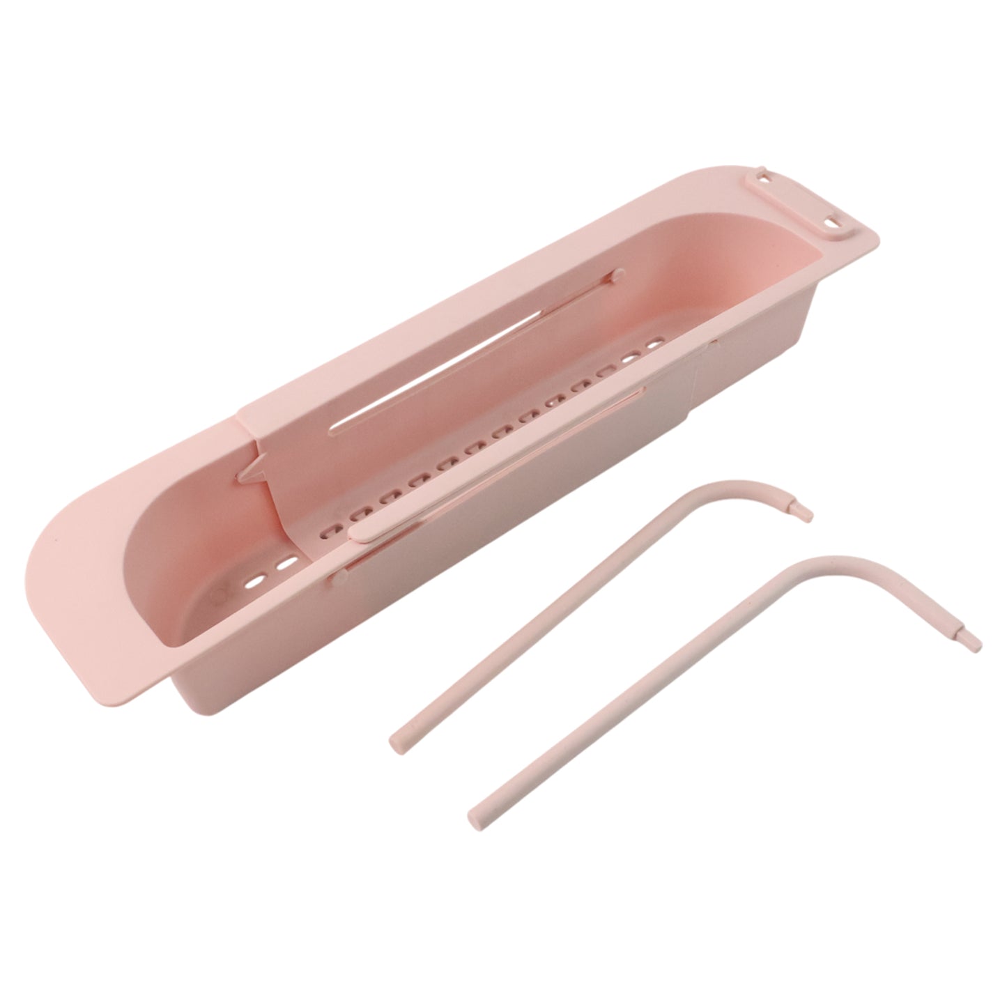 Over-sink Expandable Sink Caddy With Dual Towel Bar  Drip Tray