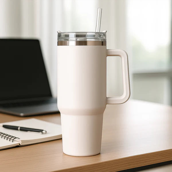 Stainless Steel Vacuum Insulated Tumbler With Lid (Approx 1200 Ml)
