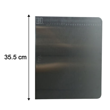 Stainless Steel Chopping Board 35.5x29 Cm 1mm Thickness 1 Pc