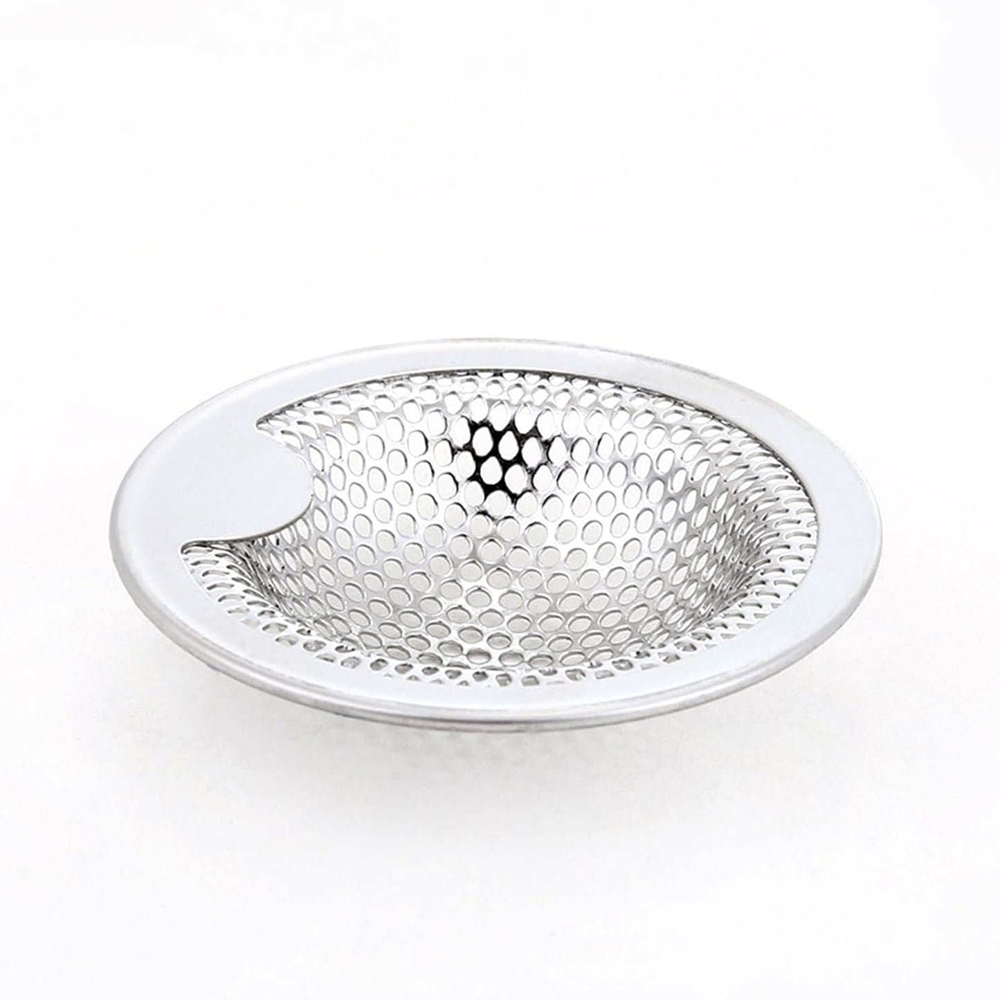 Stainless Steel Kitchen Sink Drain Strainer  Stopper (Medium  1 Pc)