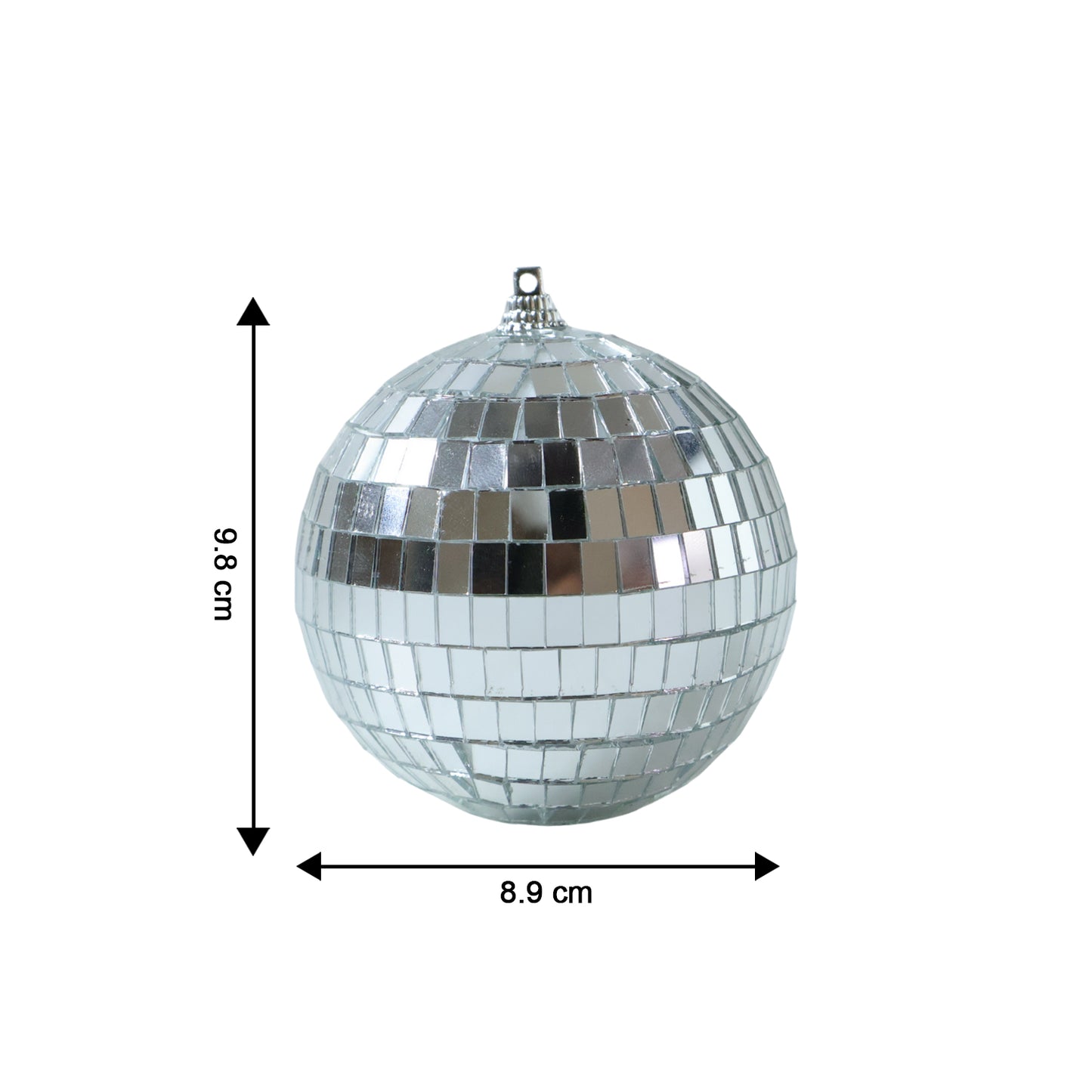 Mirror Disco Ball Hanging Decoration Ball For Party (1 Pc)