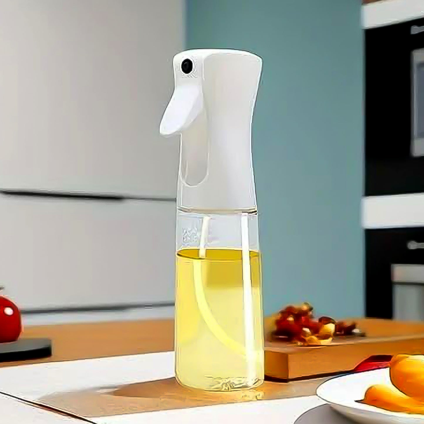 Plastic Oil Spray Bottle - Versatile Kitchen Gadgets (250 Ml Approx  With White Box)
