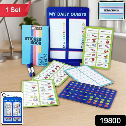 Magnetic Board Sticker Book  Activity Cards (1 Set)