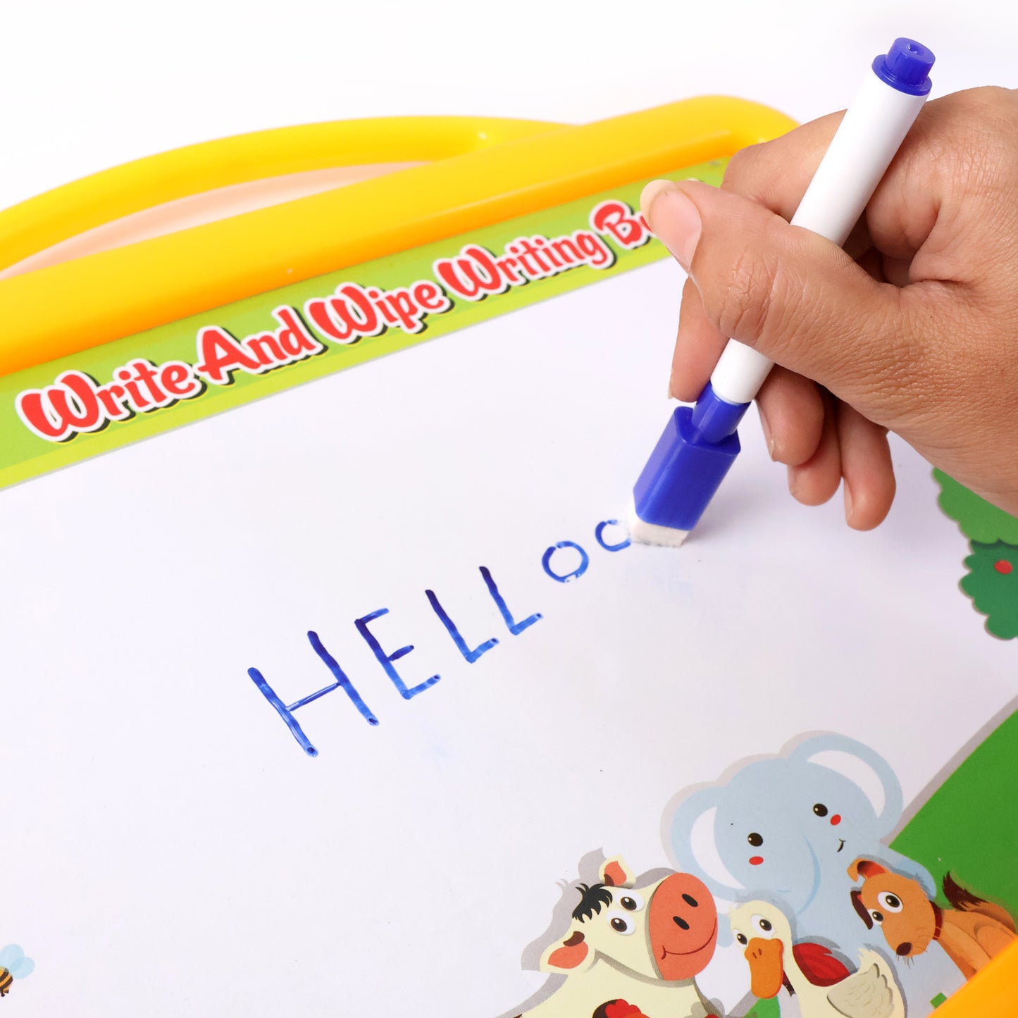 2-in-1 Kids Writing Board Set  Double-sided Whiteboard  Blackboard