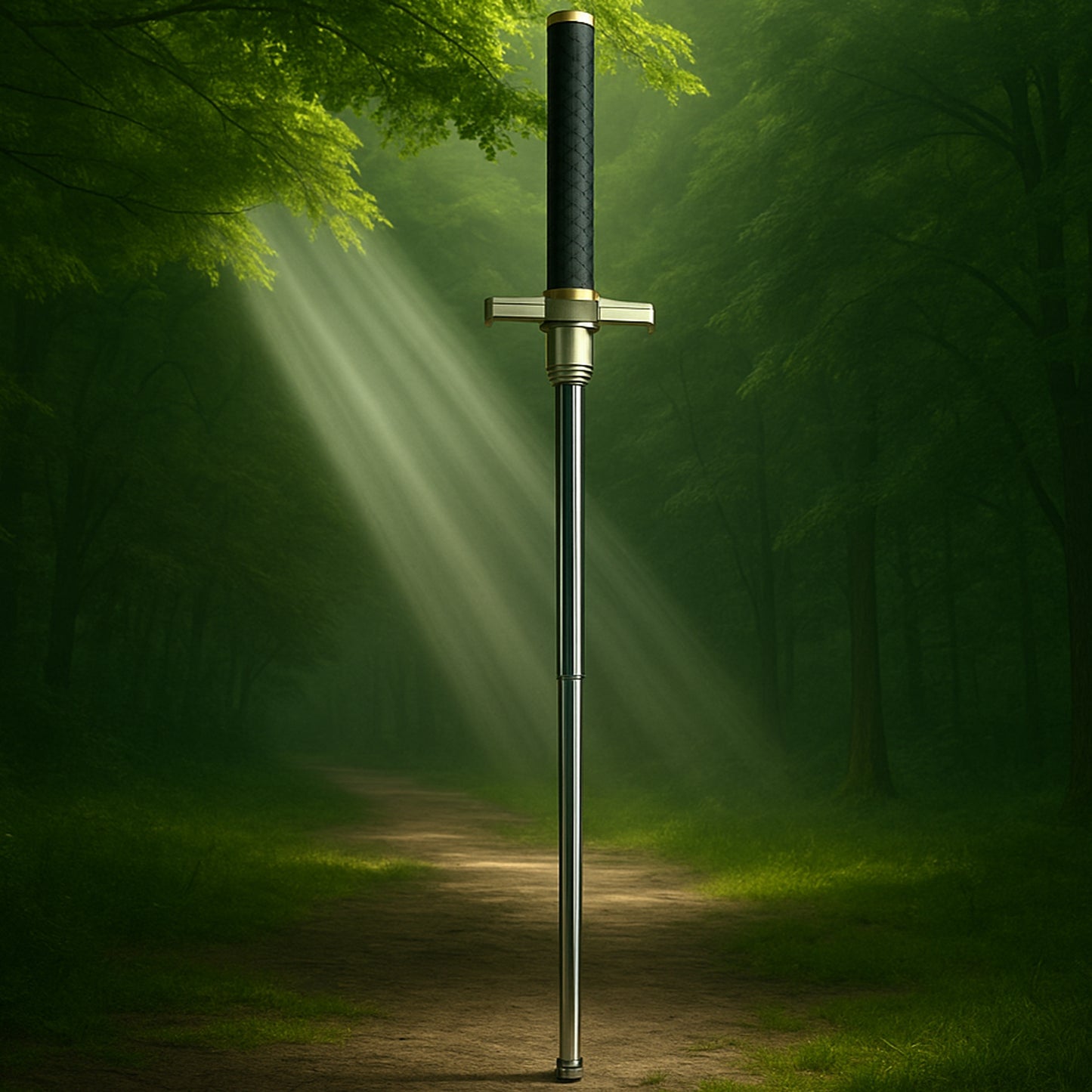 Lightweight Folding Walking Sticks With Nylon Bag Cover (75 Cm)