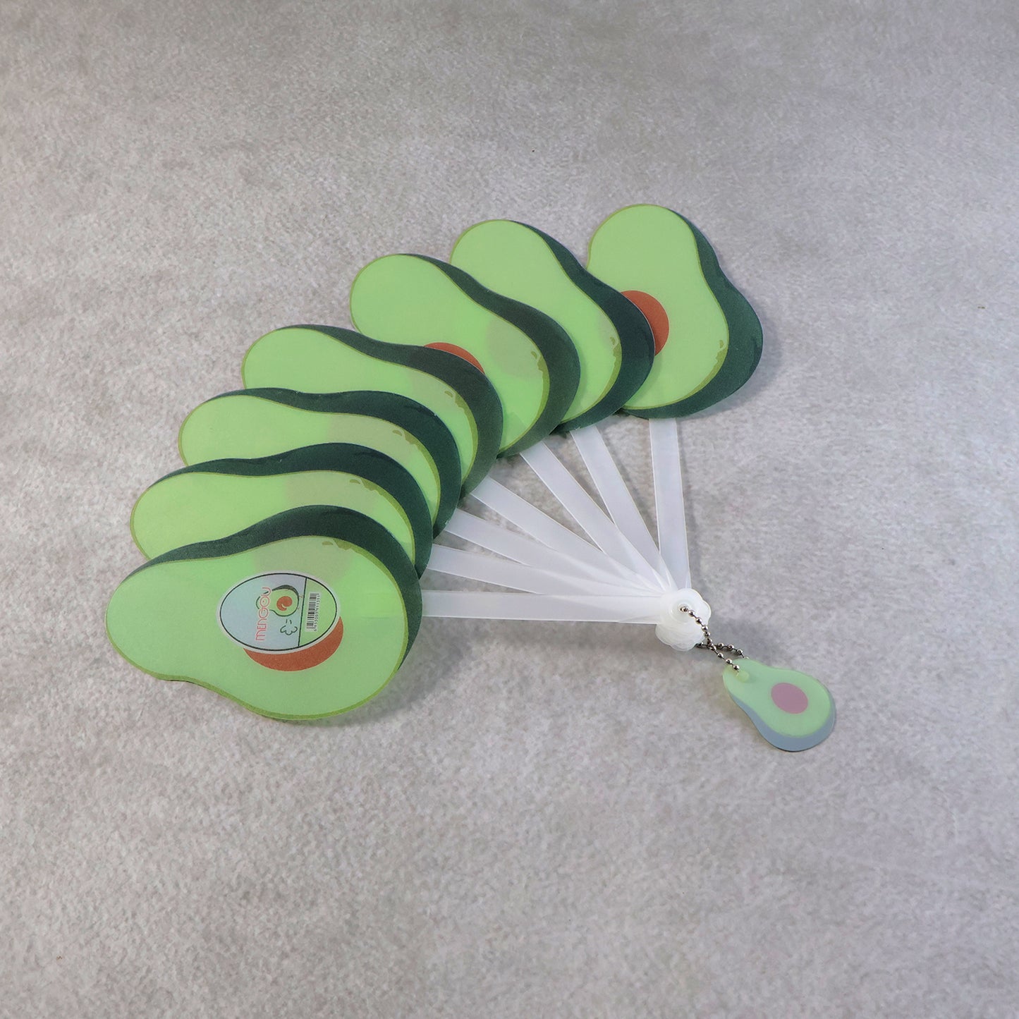 Foldable Pocket Fan With Keychain (1 Pc)